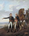 general bonaparte and his chief of staff berthier at the battle of marengo